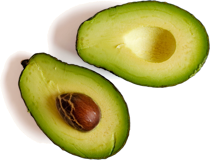 Avocado - Palta Para Pintar (720x549), Png Download