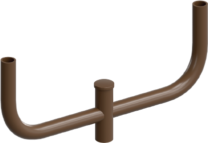 Dab-dsb Bullhorn Arm - Steel (500x500), Png Download