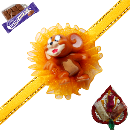 Cute Jerry Kids Rakhi - Rakhdi (435x435), Png Download