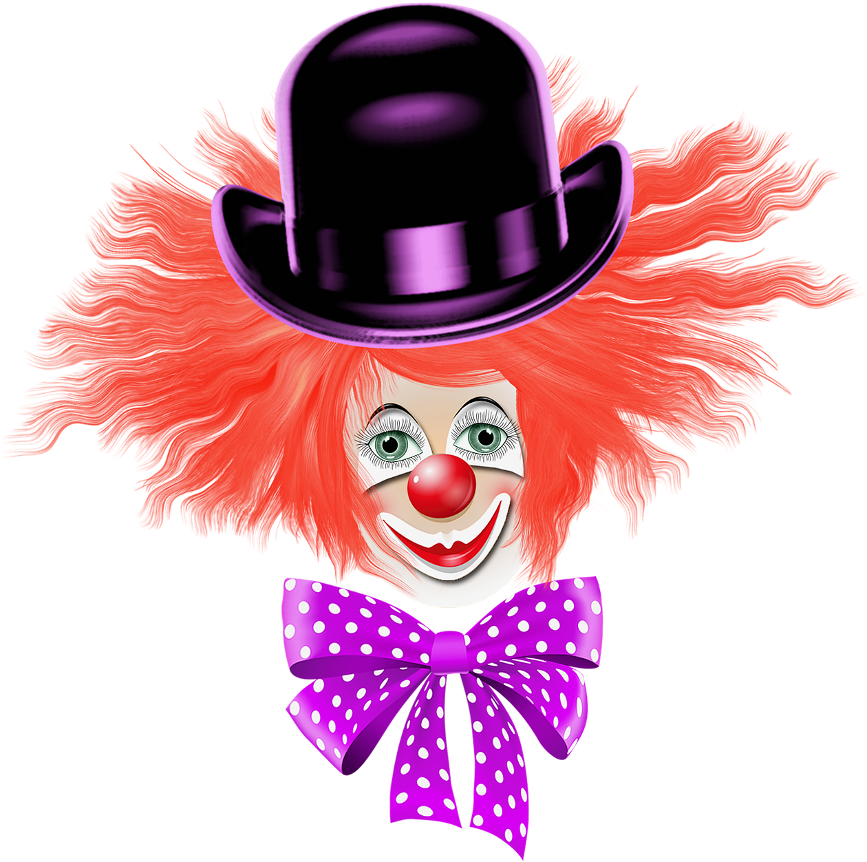Cabello De Payaso Png (720x720), Png Download