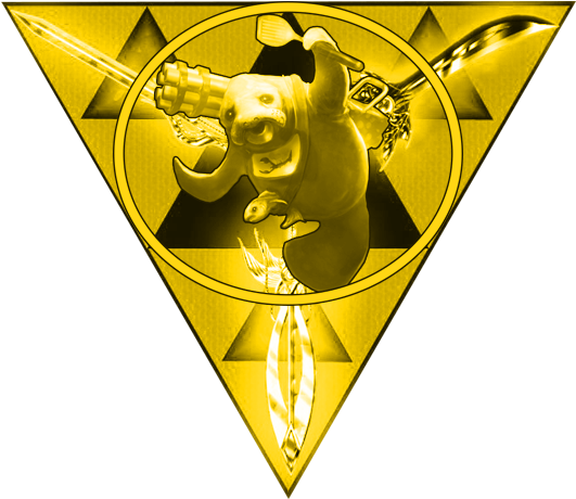 The Triforce Rift Games - Emblem (666x577), Png Download
