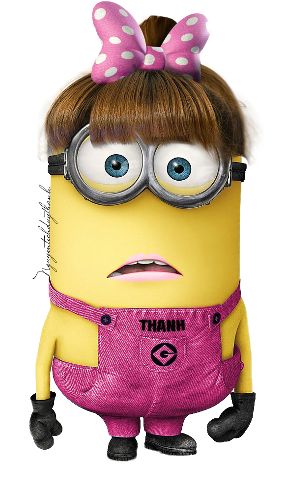 Girl Minion By Duythanhdeviantart - Minion Notebook / Journal: Pocket Notebook / Journal (719x1088), Png Download