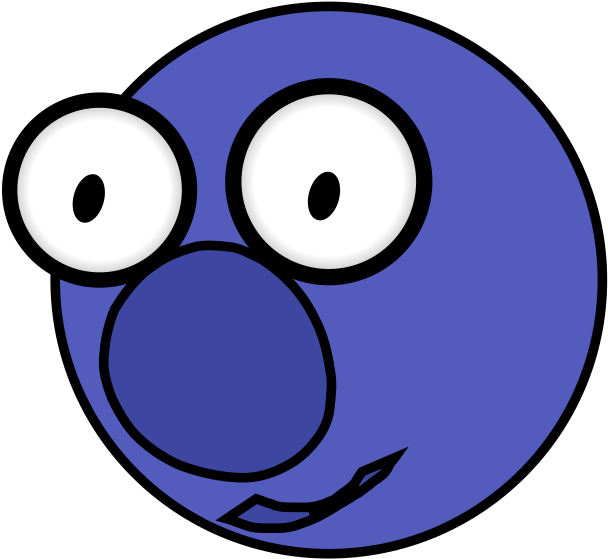 This Free Icons Png Design Of Cartoon Blueberry (2400x1690), Png Download