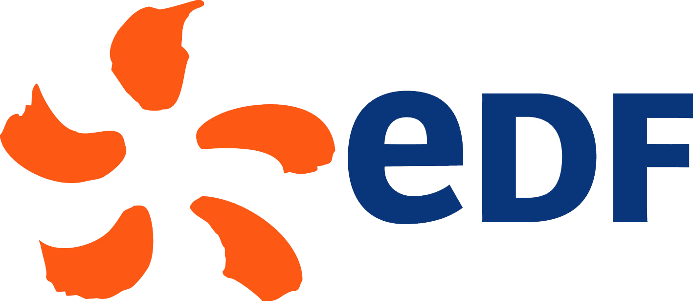 Logo Edf Partenaire B2b Holiprom - Électricité De France (1417x615), Png Download