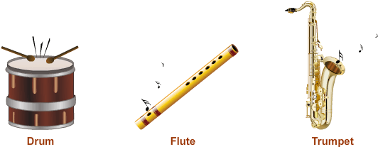 Flute Clipart Musical Instrument - Music (574x215), Png Download