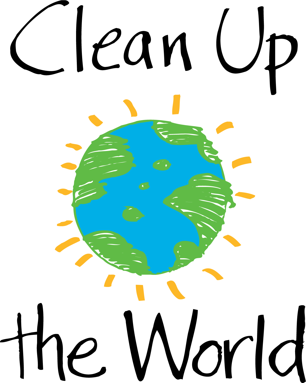 Clean Up The World - World Clean Up (1263x1583), Png Download