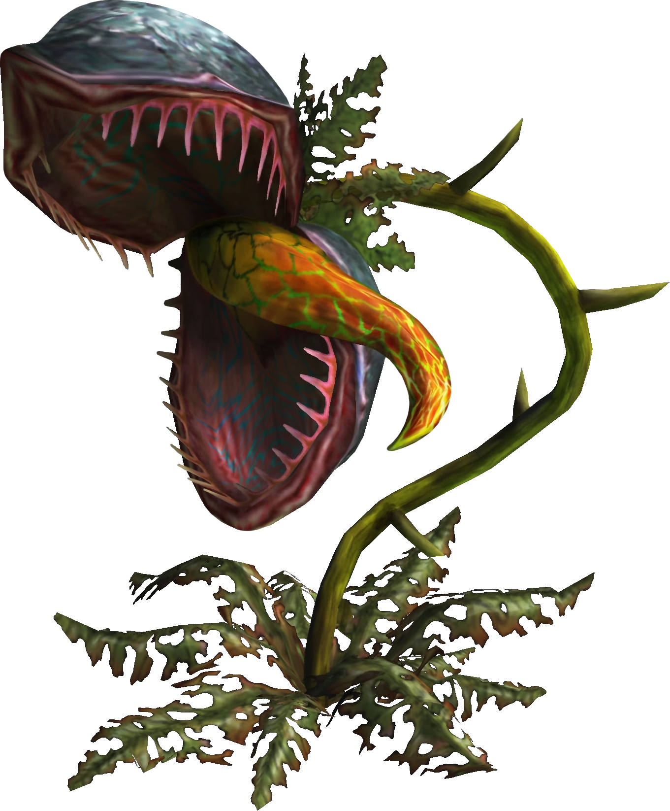 Deku Baba - Deku Baba Twilight Princess (1361x1646), Png Download