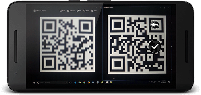 Andro - Qr Code (700x331), Png Download