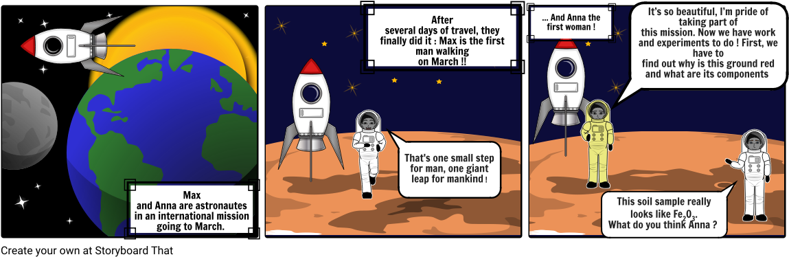 Mision Mars - Cartoon (1164x385), Png Download