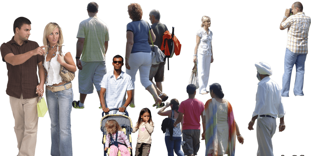 Personas Para Render Grupos (1024x514), Png Download