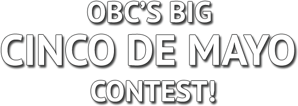 Cinco De Mayo Contest - Monochrome (600x301), Png Download