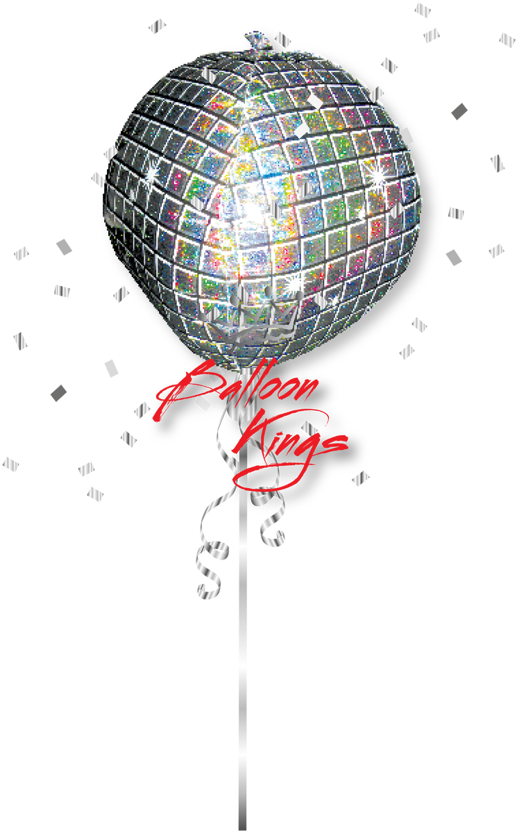 Disco Ball Shape - Single Source Party Supplies - 15" Disco Ball Mylar (1068x1280), Png Download