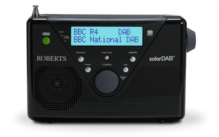 Solardab 2 - Roberts Solardab2 - Dab Portable Radio (700x438), Png Download