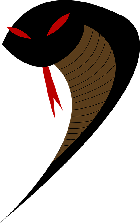 Tongue Clipart Snake Tongue - Snake Vector Png (454x720), Png Download