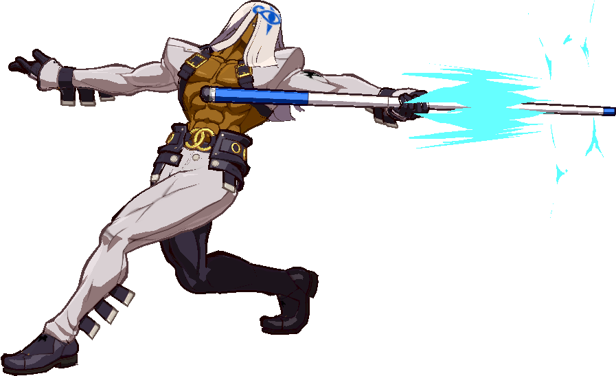 Ggxrd Venom Gigamachinasystem - Cartoon (897x547), Png Download