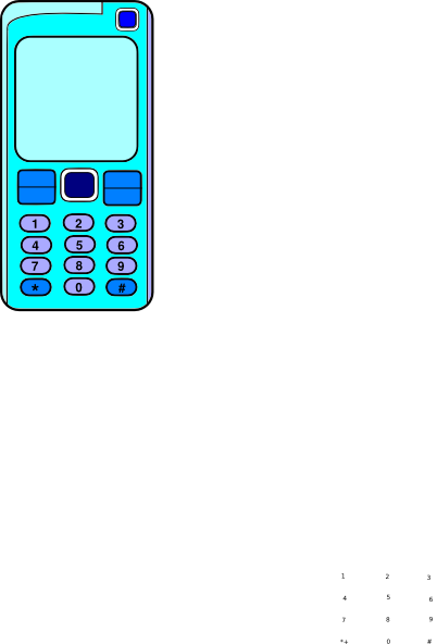 Mobile Phone With Blank Screen Svg Clip Arts 402 X (402x592), Png Download