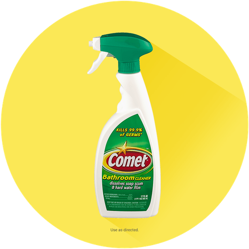 Liquid Comet® Bathroom Cleaner Spray - Modaal Just Killin (500x500), Png Download