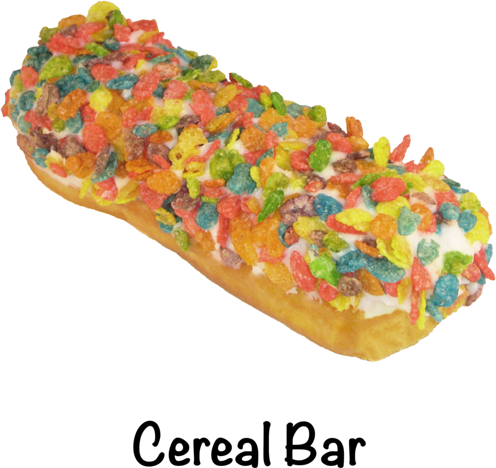 Cereal Bar - Cereal Bar Donuts (1000x1106), Png Download