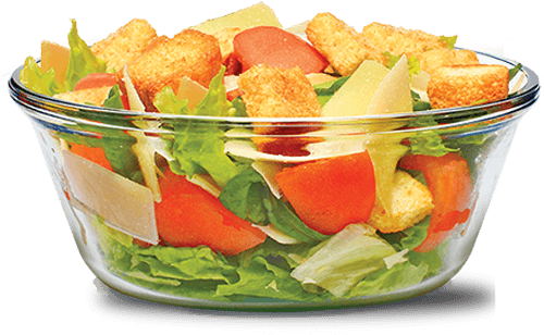 Our Caeser Chicken Salad Is A Crisp Bed Of Iceberg - Chicken Salad (500x540), Png Download