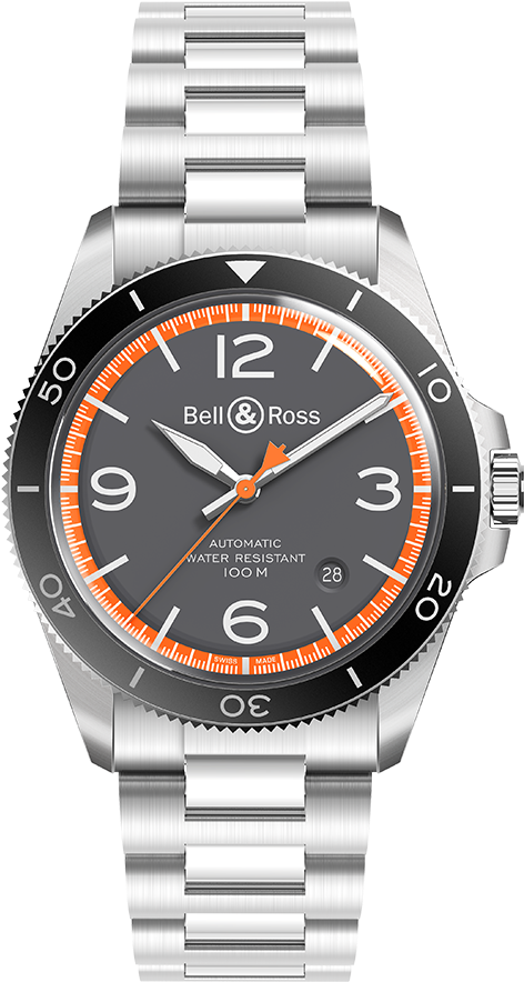 Bell & Ross Garde Cote (585x1050), Png Download