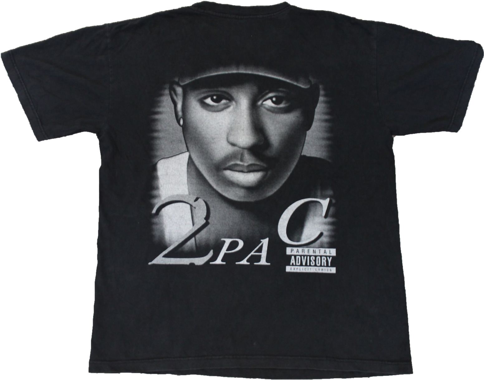 2pac 1990's 'parental Advisory' Large (2048x1755), Png Download