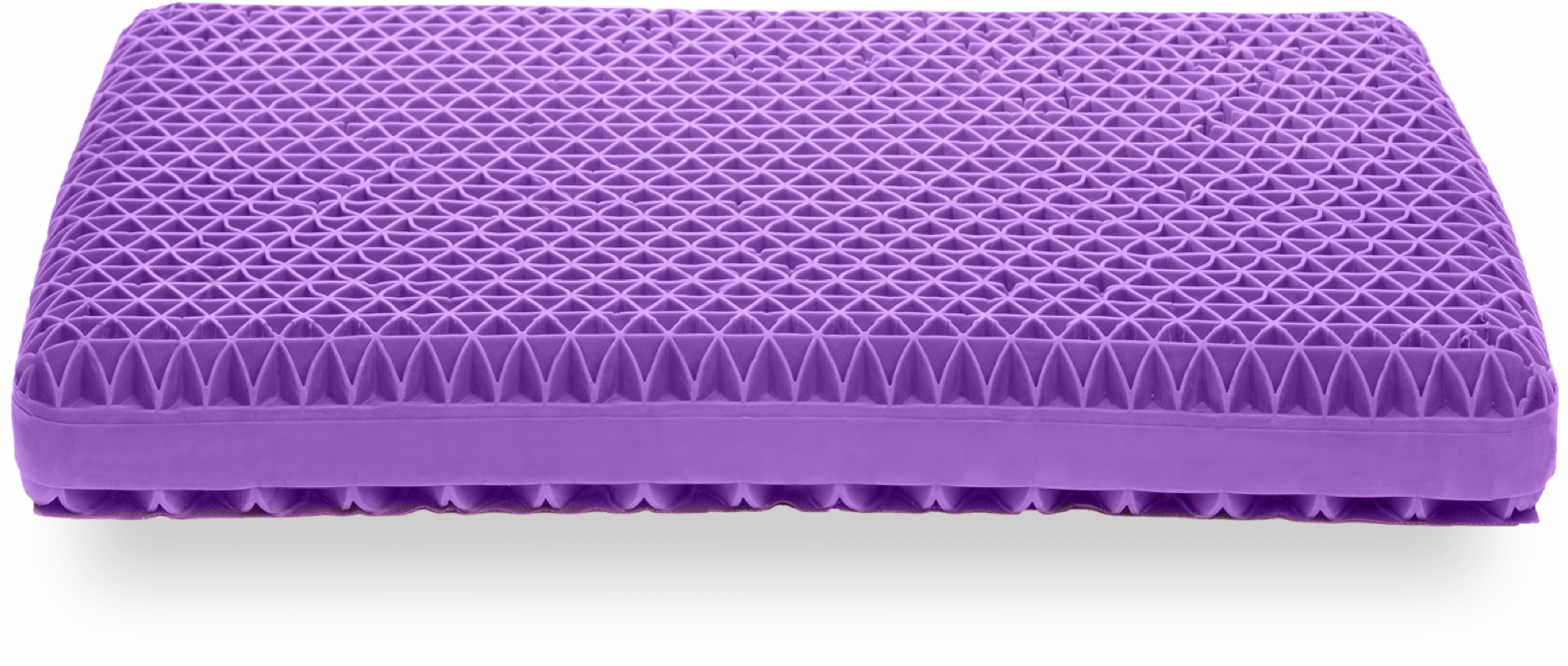 Purple Pillow (1742x740), Png Download