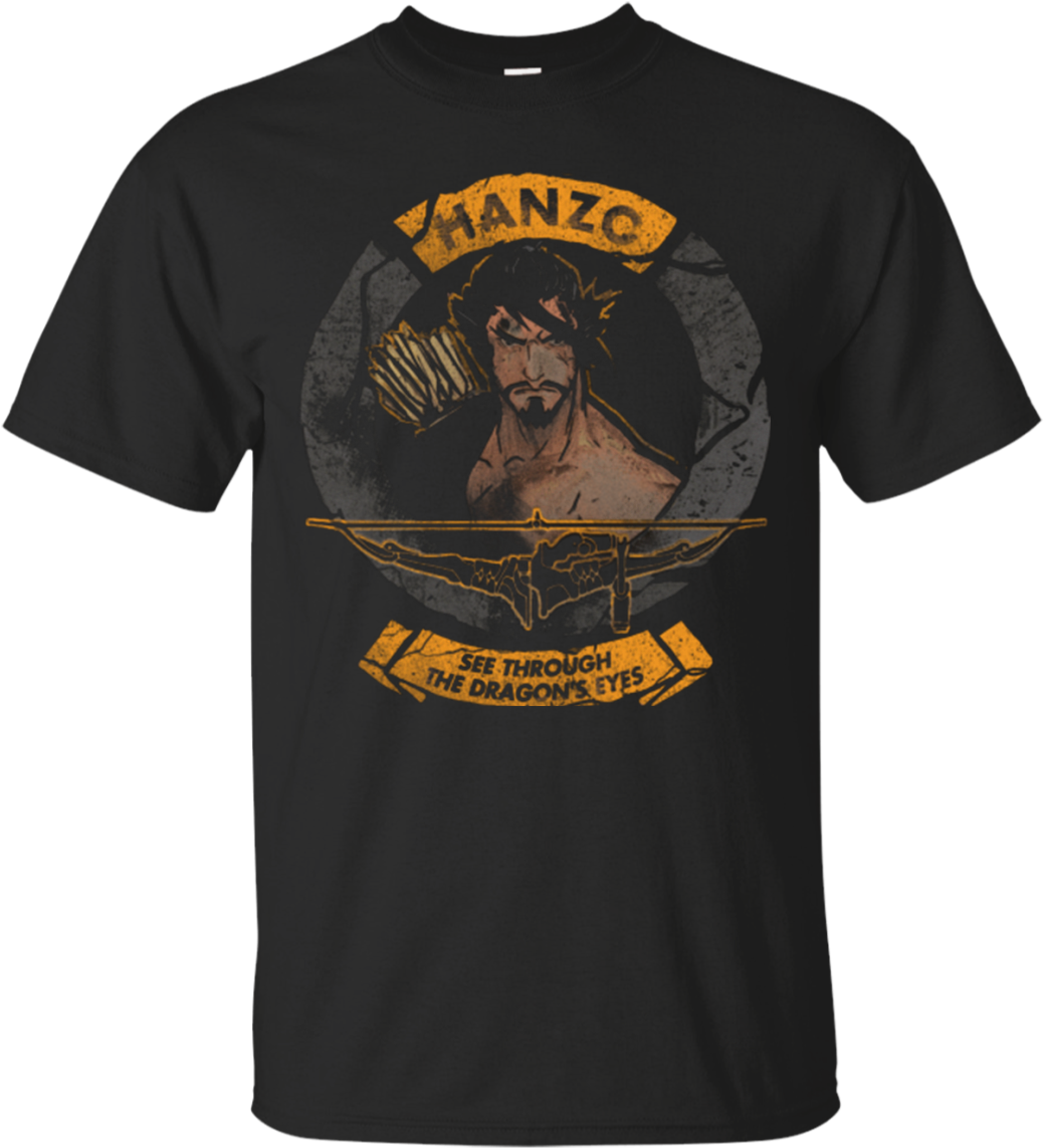 Hanzo T-shirt - Shirt (1155x1155), Png Download
