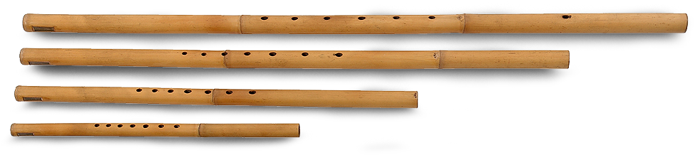 Bamboo Flute (1000x506), Png Download