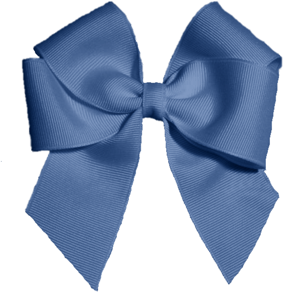 Small - Bow Vector Png Blue (582x600), Png Download