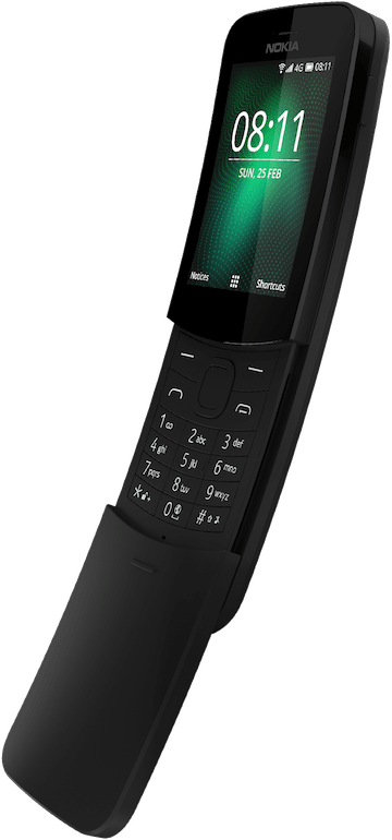 Nokia81104g Hero Phone Optimised - Nokia Nokia 8110 4g (360x770), Png Download