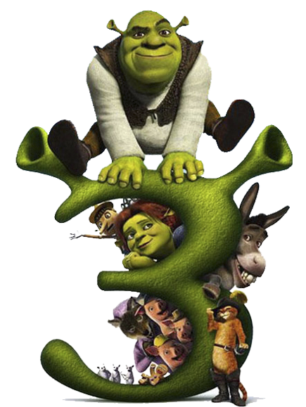 Imagens Png Fundo Transparente Shrek Imagens Para Photoshop - Shrek The Third 2007 Poster (435x579), Png Download