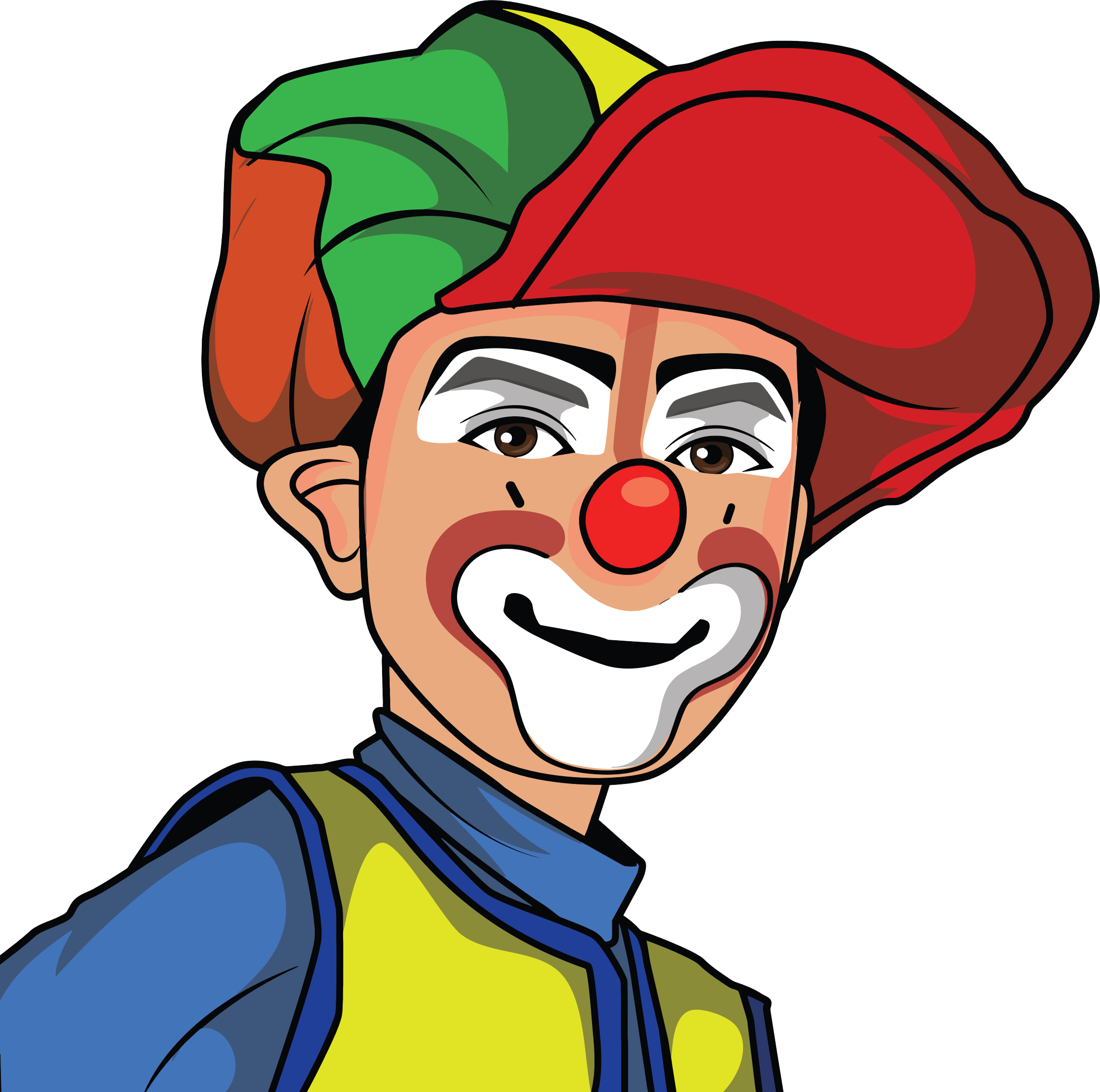 This Free Icons Png Design Of Clown Illustration 6 (2289x2272), Png Download