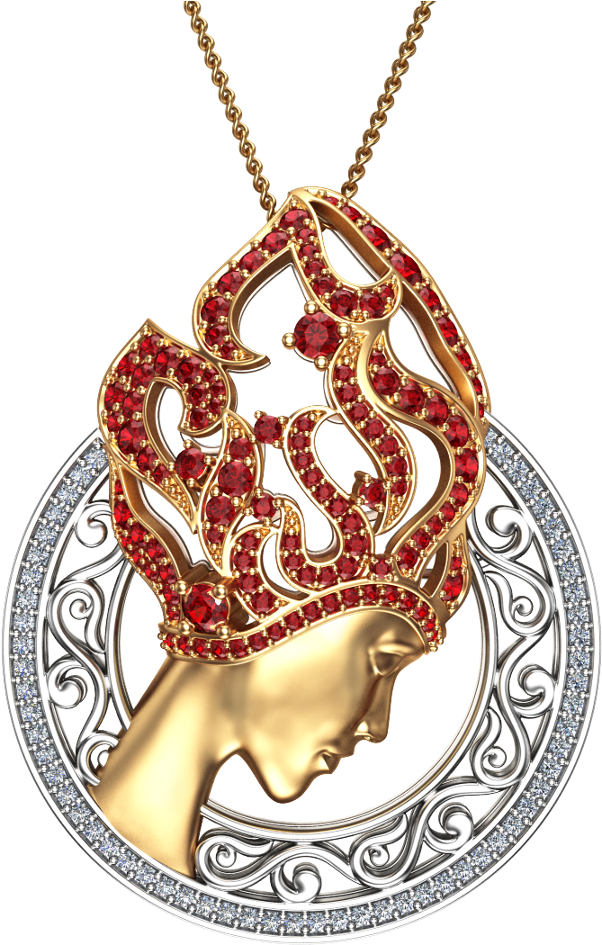 Rhino Jewelry - Locket (2048x1151), Png Download