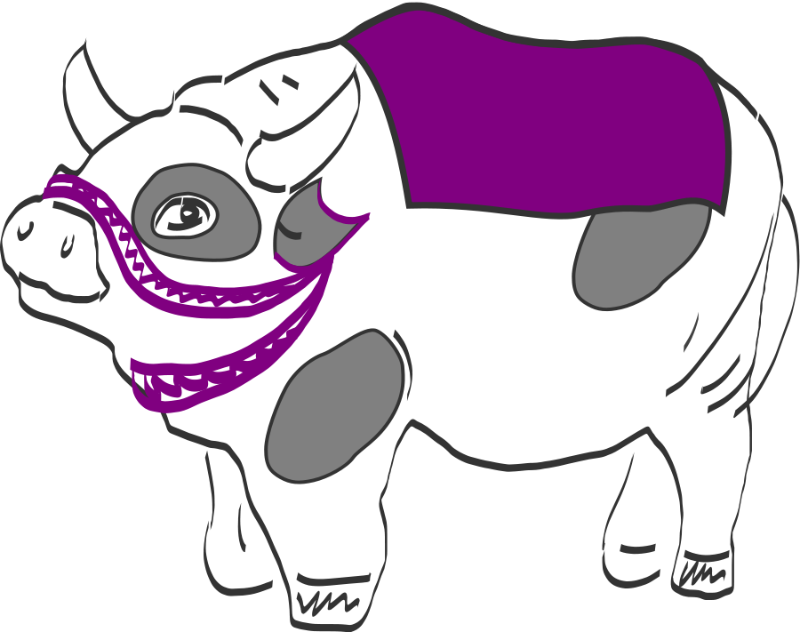 How To Set Use Cow Clipart (900x711), Png Download