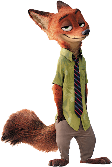 Free Png Fox Png Images Transparent - Zootopia Fox (480x589), Png Download