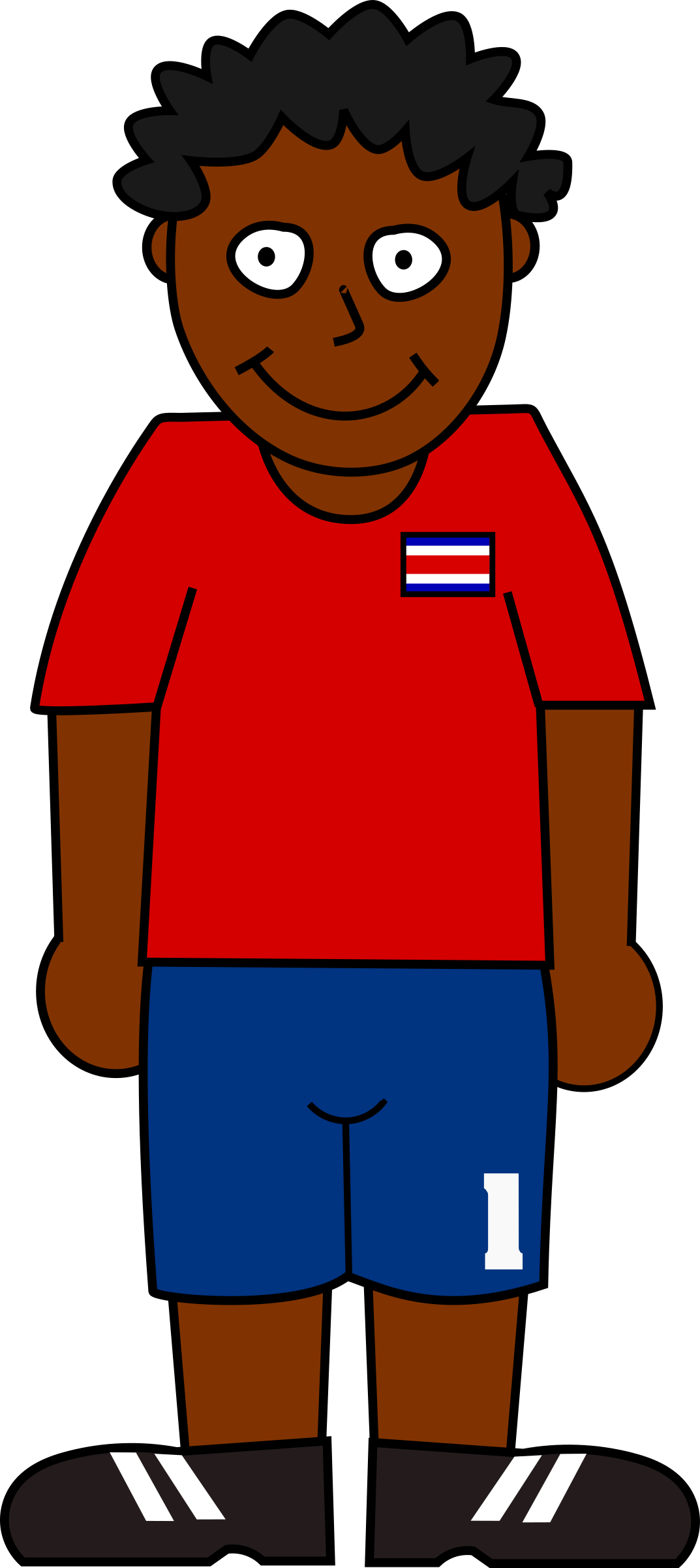 Big Image - Football Clip Art (1073x2400), Png Download