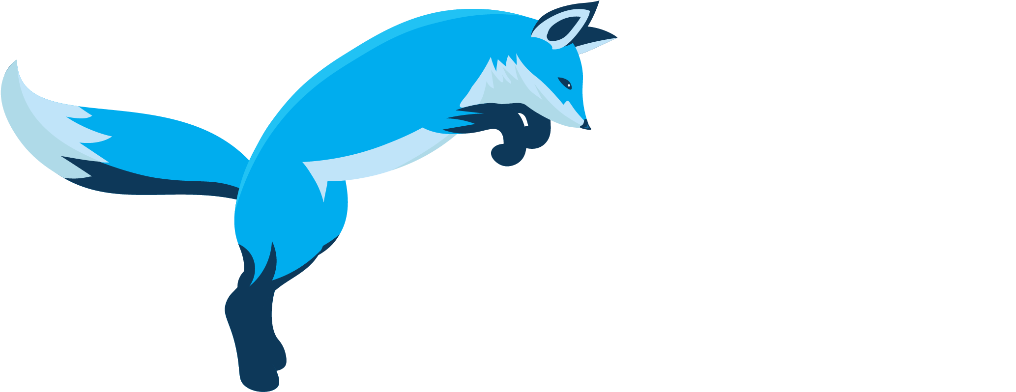 Contact Us - Fox Blue (2072x828), Png Download