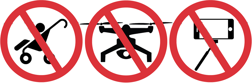 About - No Drone Fly Zone (830x274), Png Download