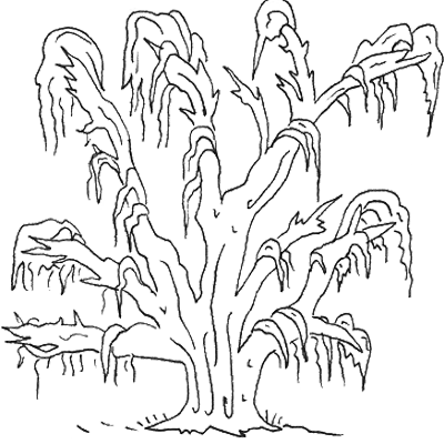 Audubon Park Oak Tree Engagement Session - Line Art (400x400), Png Download