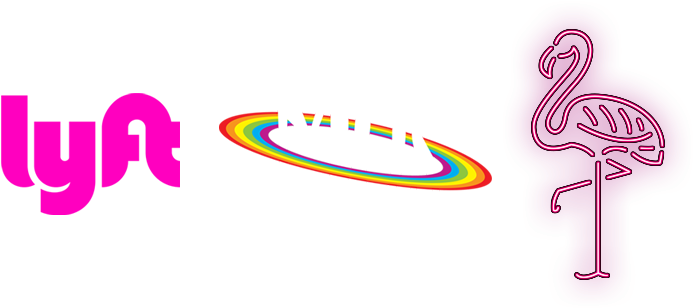 Lyft Mos Universe Flamingo - Lyft (800x400), Png Download