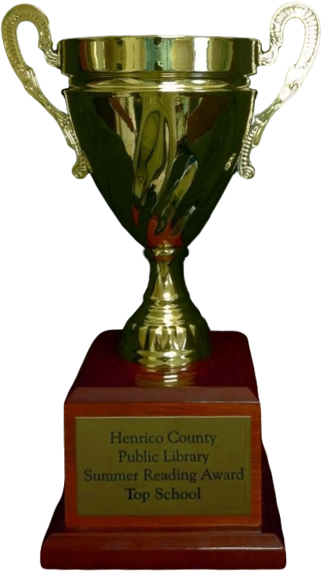 Trophy - Summer Reading Trophy (492x838), Png Download