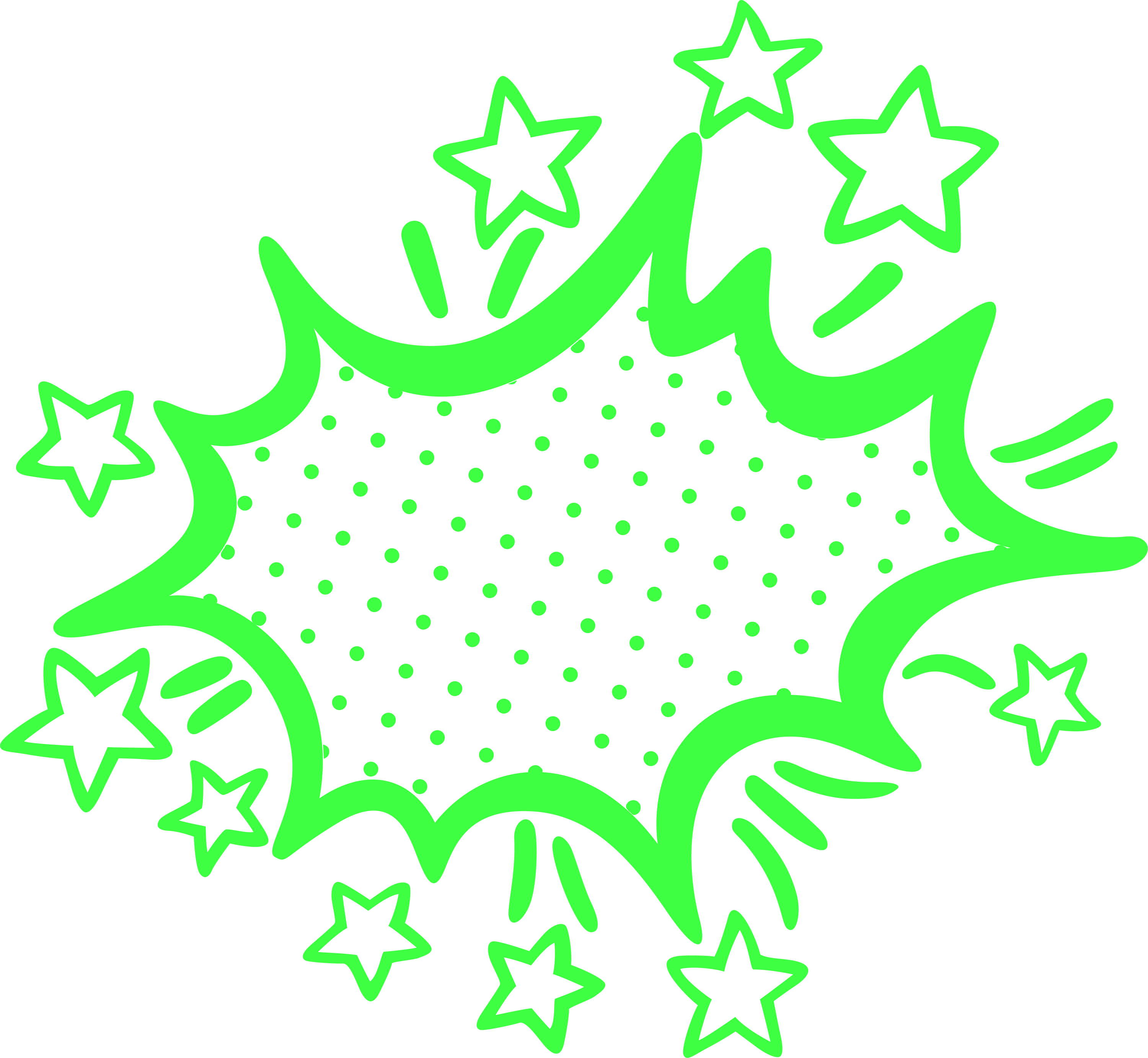 Lime Green Empty Comic Bubbles Rain Clipart Png Image - Hunger Games The Careers (3000x2765), Png Download
