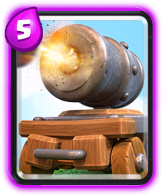 Cannon Cart Clash Royale (350x409), Png Download