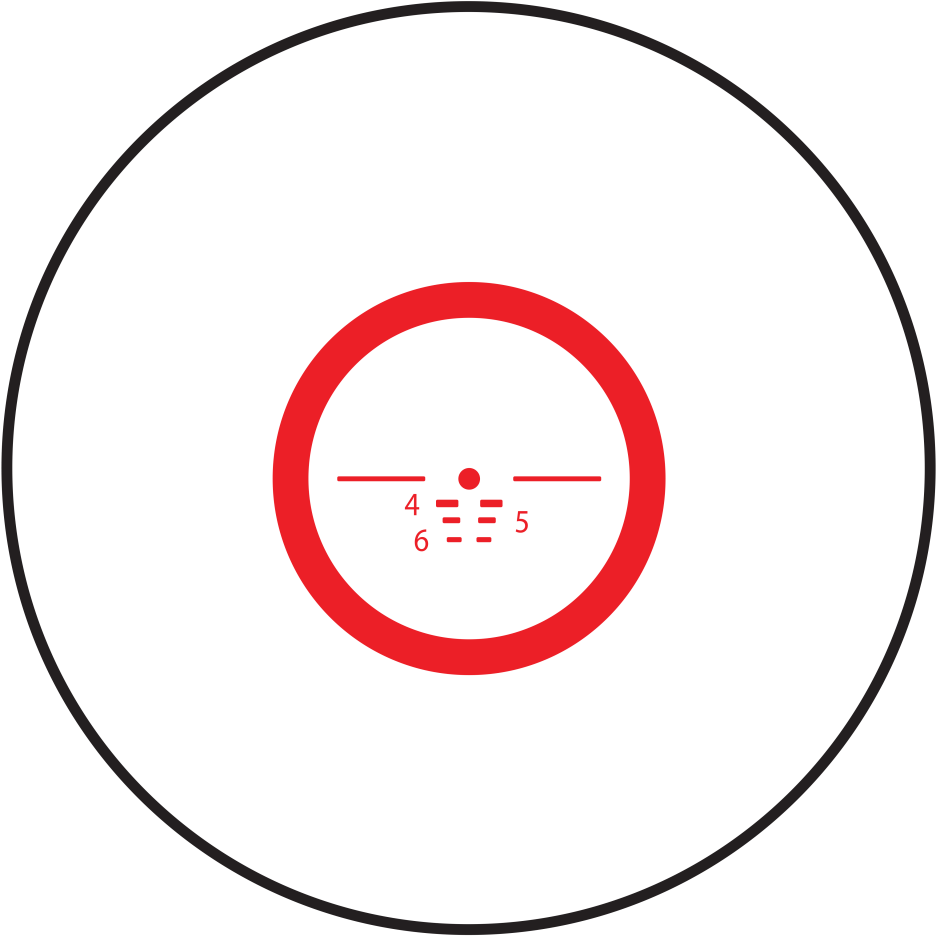 Burris Ar-1x Red Dot Optic - Burris Ar Prisim 1x20 Ball Cq Matte (1200x1200), Png Download