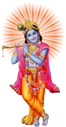 For, Arjuna, No Matter How Low Their Birth May Be Whether - Lord Krishna Png (273x525), Png Download