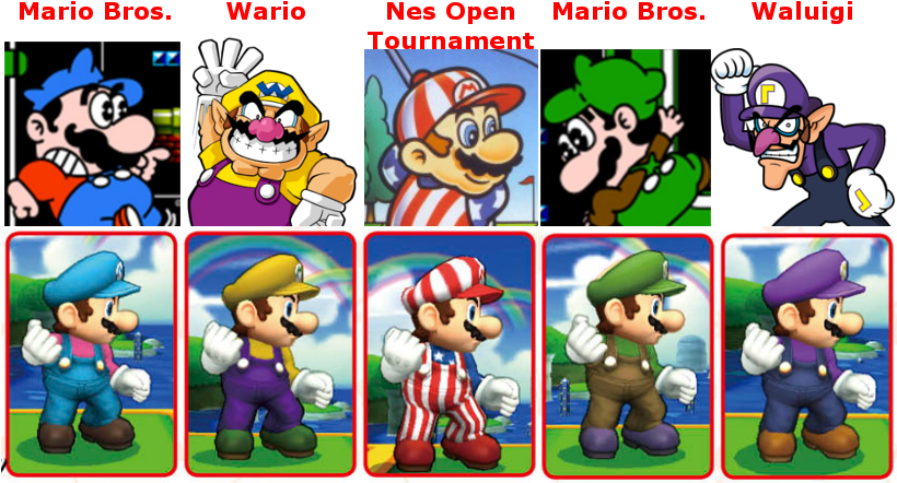 Tbh The Waluigi Costume Might Be Sakurai's Way Of Saying - Nes Open (819x462), Png Download