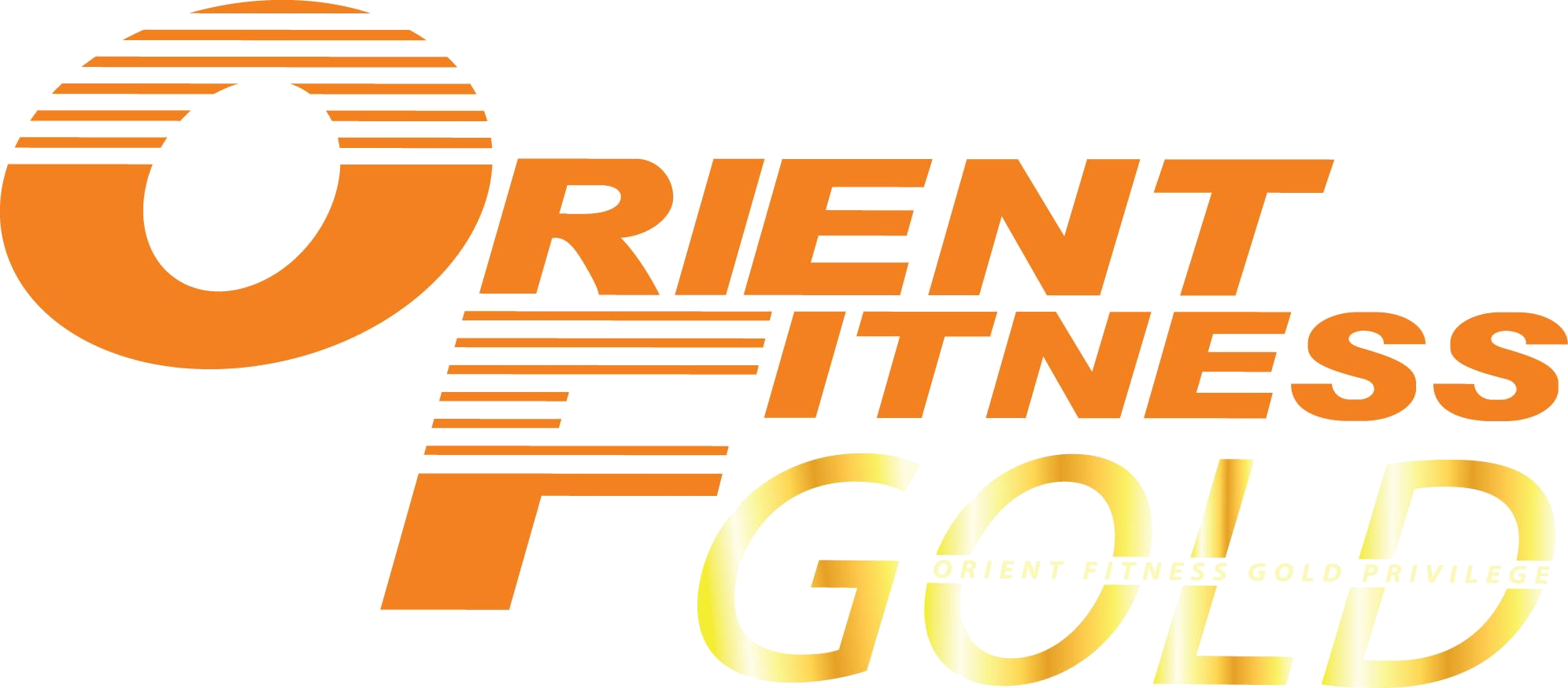 Orient Fitness - Orange (1992x874), Png Download