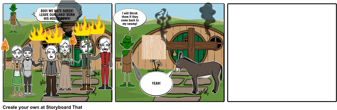 Shrek - Cartoon (1164x385), Png Download