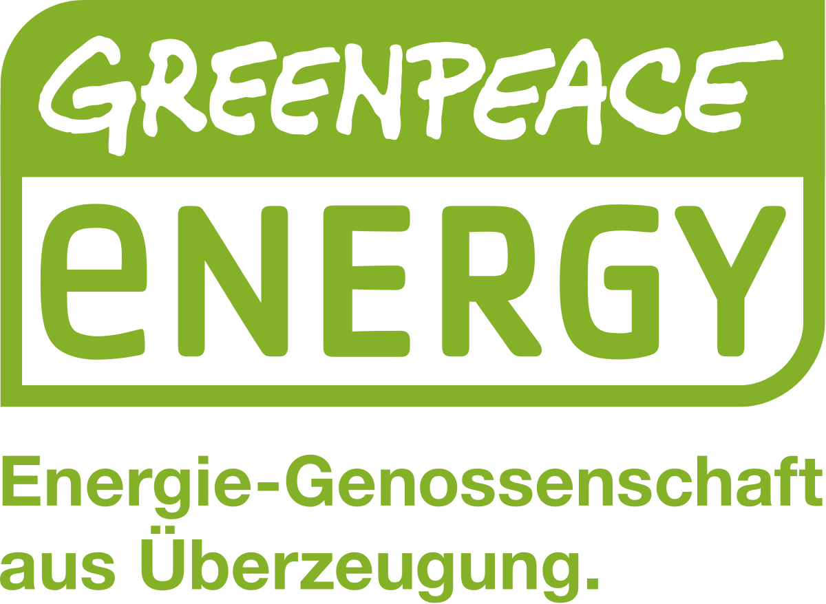 Greenpeace Energy Logo (1200x878), Png Download