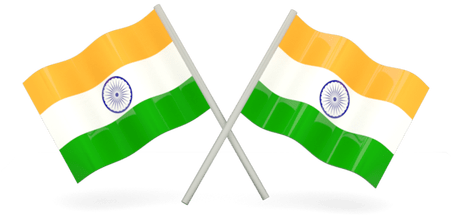 Indian Flag Smoke Effect Png Hd Images - Flag Of India Png (450x300), Png Download